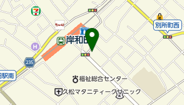カギの救急車 南海岸和田駅前店の地図画像