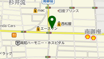 カギの救急車 高知東店の地図画像