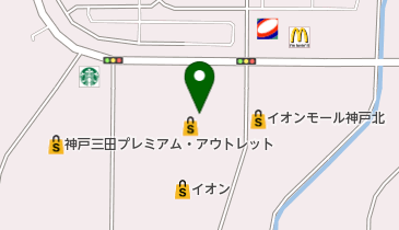 BARNS soho street(バーンズ ソーホー ストリート) イオンモール神戸北店の地図画像