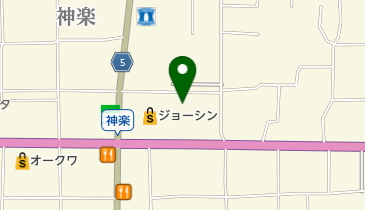 エバグリーン 神楽店の地図画像
