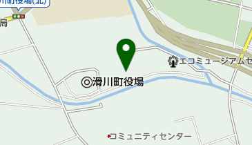 滑川町総合体育館の地図画像