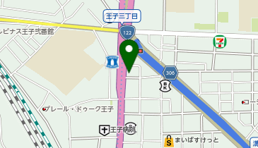 写真館ピノキオ 王子店の地図画像