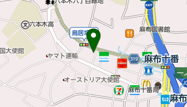 OLIVE SPA(オリーブ スパ) 麻布十番店の地図画像