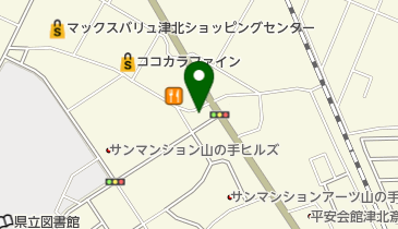 メガネのマスダ 津一身田店の地図画像