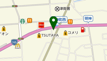 メガネのマスダ 久居店の地図画像