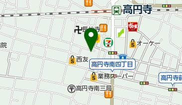 ストレッチ専門店Dr.(ドクター)ストレッチ 高円寺店の地図画像