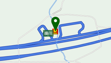 にぎわい満腹食堂 掛川PA上り線店の地図画像