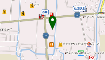 AKAKABE RUNNING&WALKING SHOP(アカカベランニング&ウォーキングショップ)の地図画像