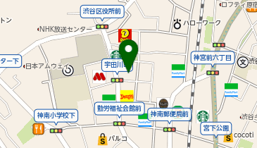 Angel R Dance Palace(エンジェル アール ダンス スペース) 公園通り校の地図画像