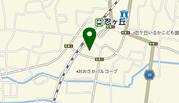 ドラッグアカカベ 忍ヶ丘店の地図画像