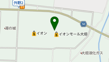 デザート王国 イオンモール大垣店の地図画像