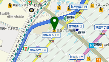 SENGDEE TERRACE(センディー テラス) 東急プラザ銀座店の地図画像