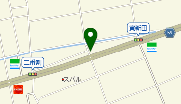 ホダカ 大高店の地図画像