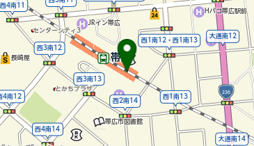 ESTA(エスタ)帯広 東館の地図画像