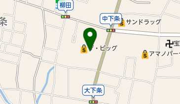 ザ・ビッグ 甲斐敷島店の地図画像