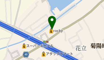 rocky(ロッキー) 新地店の地図画像