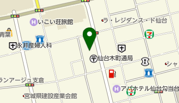 COOP MIYAGI(コープ ミヤギ) みやぎ生協 木町店の地図画像
