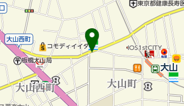 おかしのまちおか 大山2号店の地図画像