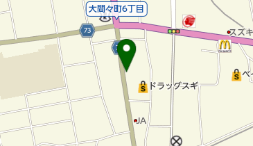 大間々青柳の地図画像