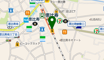 よみうりカルチャー恵比寿 アトレ恵比寿校の地図画像