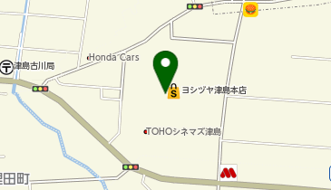 穂波大喰堂 ヨシヅヤ津島店の地図画像
