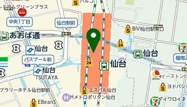 仙台の味 すてーきはうす 伊勢屋 エスパル仙台店の地図画像