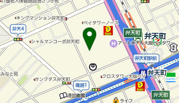 コーナン 弁天町店の地図画像