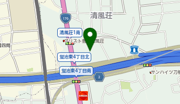 コーナン 中環蛍池店の地図画像