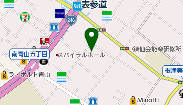 PIERRE HARDY TOKYO(ピエール アルディ トウキョウ)の地図画像