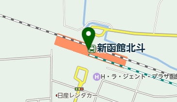 キヨスク 新函館北斗ラッチ店の地図画像