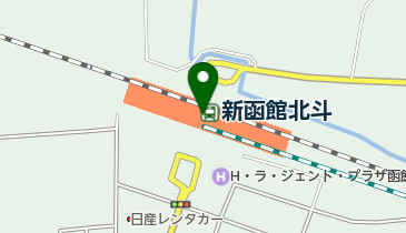 キヨスク 新函館北斗ホーム店の地図画像