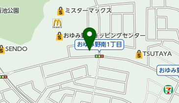 Hair&Nail MUSE(ヘア アンド ネイル ミューズ) おゆみ野店の地図画像