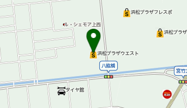 HAMAPLA WEST(浜松プラザウエスト)の地図画像