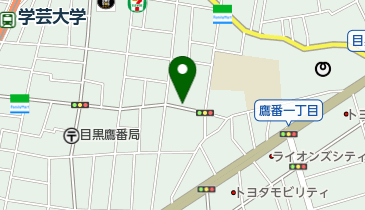 小規模多機能鷹番あやめの地図画像