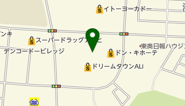 ホットヨガスタジオLAVA(ラバ) 青森浜田店の地図画像