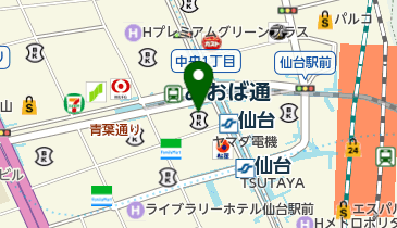 ホットヨガスタジオLAVA(ラバ) 仙台駅前店の地図画像