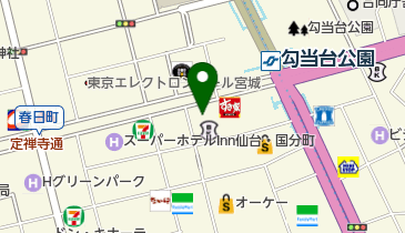 ホットヨガスタジオLAVA(ラバ) 仙台定禅寺通店の地図画像