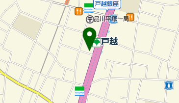 ホットヨガスタジオLAVA(ラバ) 戸越店の地図画像