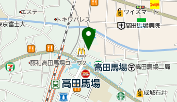 ホットヨガスタジオLAVA(ラバ) 高田馬場店の地図画像