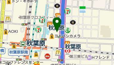 ホットヨガスタジオLAVA(ラバ) 秋葉原店の地図画像
