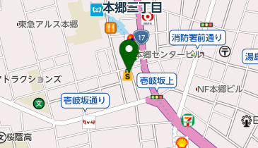 ホットヨガスタジオLAVA(ラバ) 本郷三丁目店の地図画像