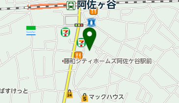 ホットヨガスタジオLAVA(ラバ) 阿佐ヶ谷店の地図画像