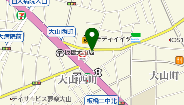 ホットヨガスタジオLAVA(ラバ) 大山店の地図画像
