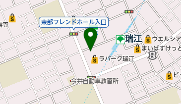 ホットヨガスタジオLAVA(ラバ) 瑞江店の地図画像
