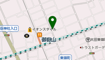 ホットヨガスタジオLAVA(ラバ) 御嶽山店の地図画像