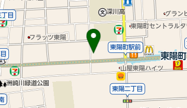 ホットヨガスタジオLAVA(ラバ) 東陽町店の地図画像