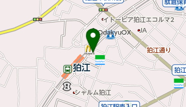 ホットヨガスタジオLAVA(ラバ) 狛江店の地図画像