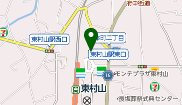 ホットヨガスタジオLAVA(ラバ) 東村山店の地図画像