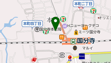 ホットヨガスタジオLAVA(ラバ) 国分寺店の地図画像