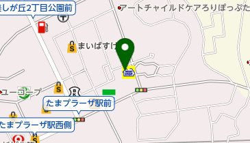 ホットヨガスタジオLAVA(ラバ) たまプラーザ店の地図画像